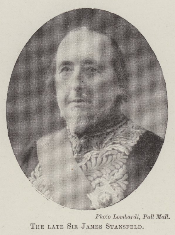 De wijlen Sir James Stansfeld door English Photographer