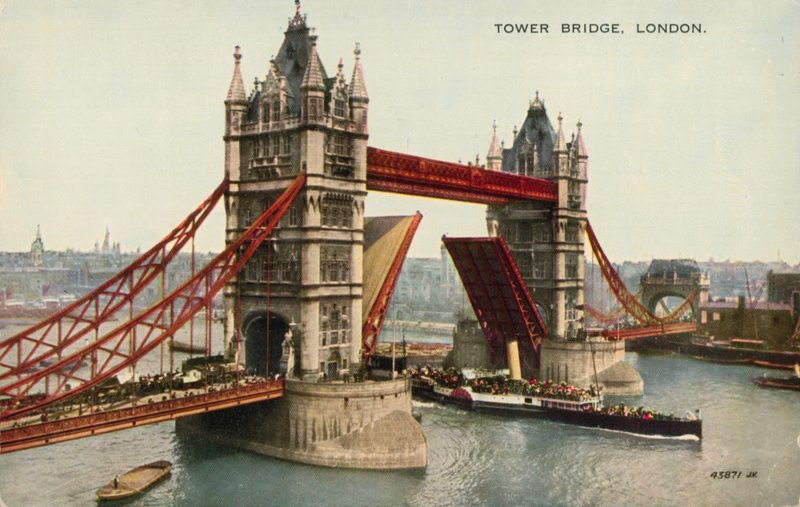 Tower Bridge, Londen door English Photographer