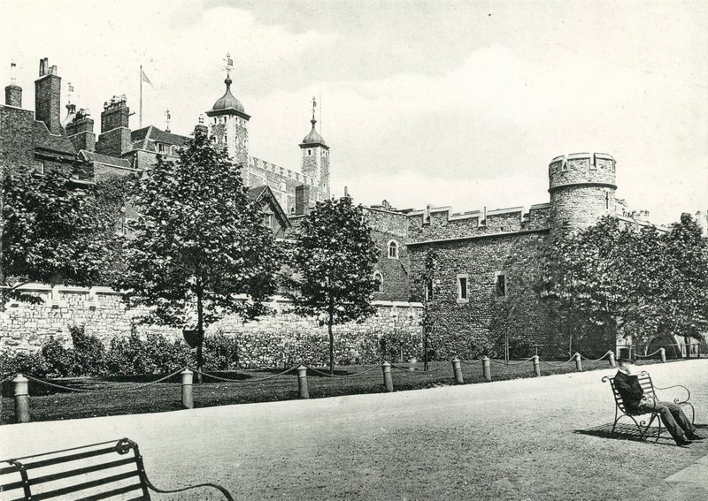 Tower of London vanaf de Kade door English Photographer