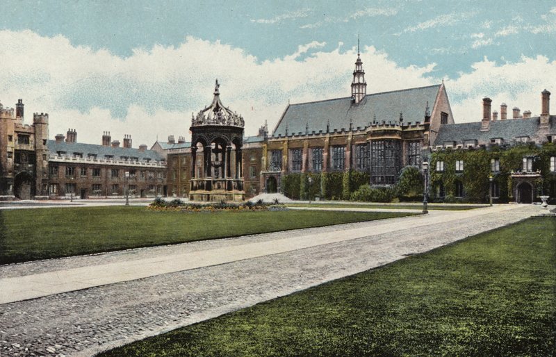Trinity College, de Grote Hof door English Photographer