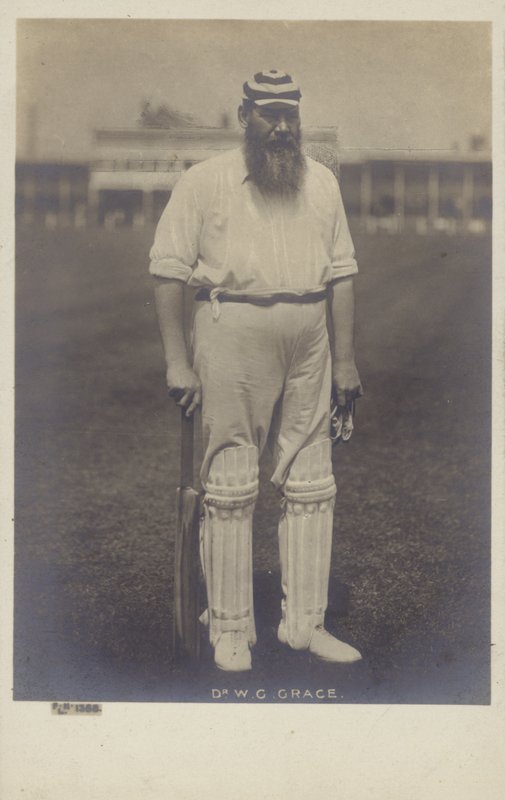W. G. Grace door English Photographer
