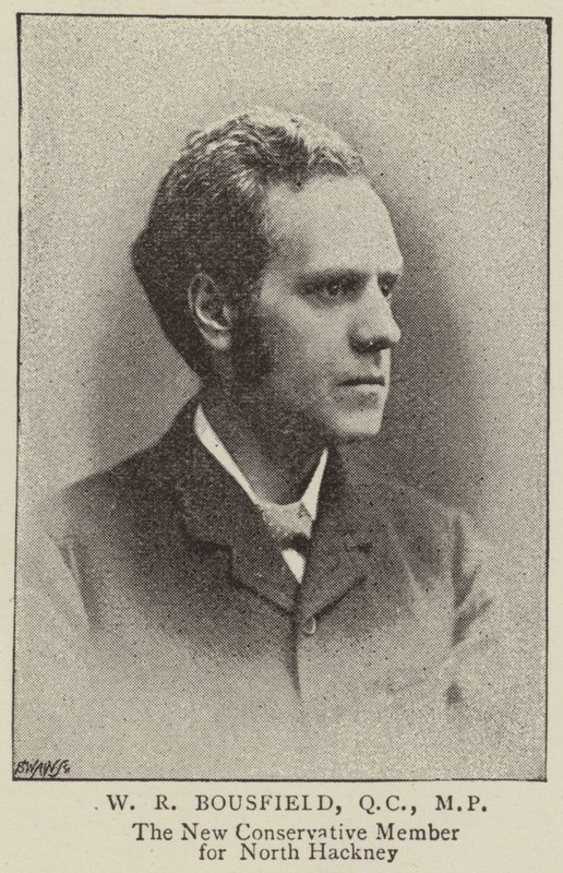 W R Bousfield, QC, MP door English Photographer