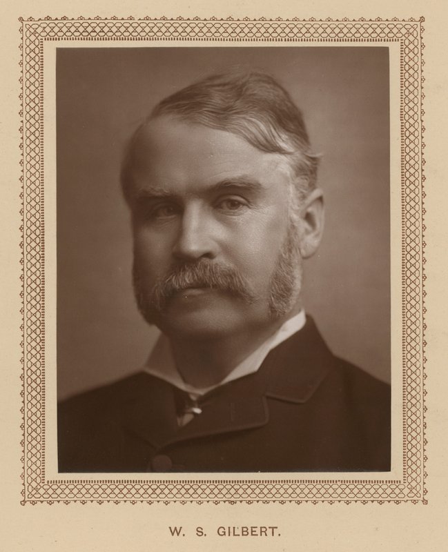 W S Gilbert door English Photographer