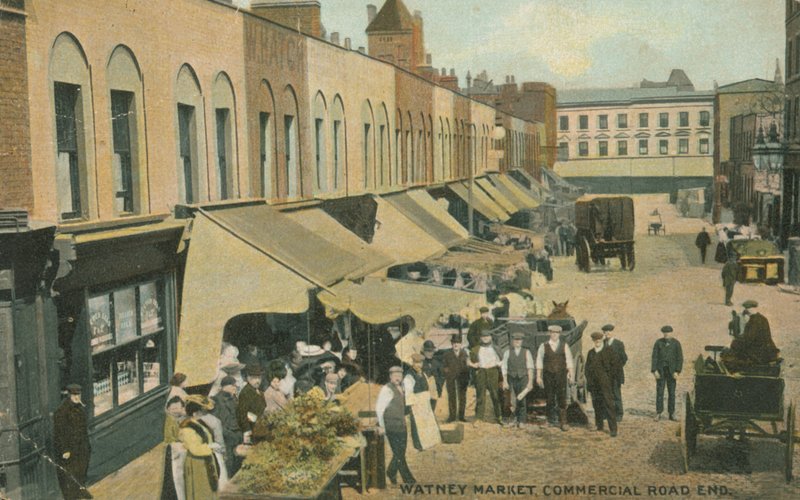 Watney Market, Commercial Road End door English Photographer
