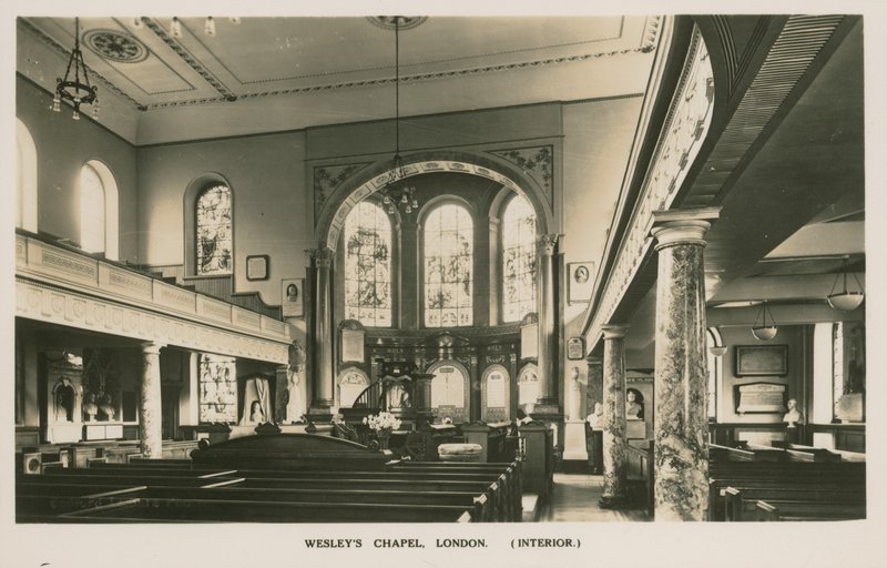 Wesleys Kapel, Londen door English Photographer