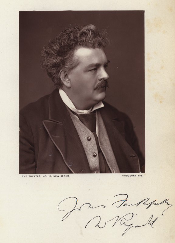 William Rignold door English Photographer