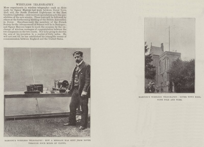 Draadloze Telegrafie door English Photographer