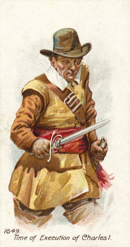 1649, Tijd van de executie van Karel I door English School