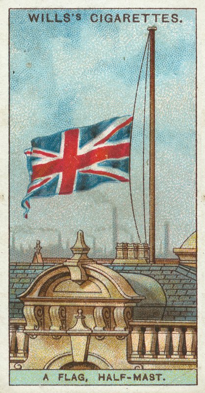 Een Vlag, Halfstok door English School