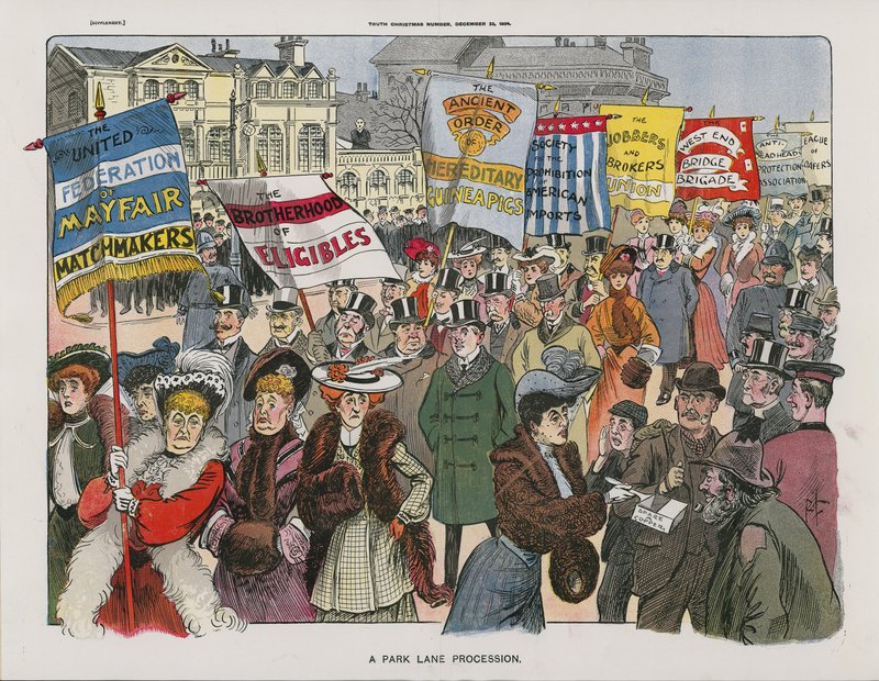 Een Park Lane Processie door English School