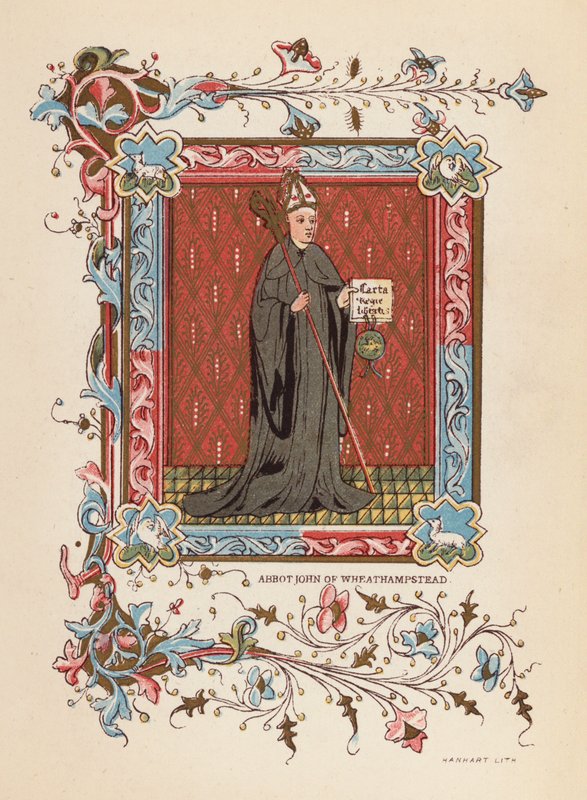 Abt John van Wheathampstead door English School