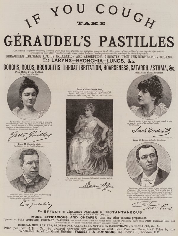 Advertentie, Geraudel