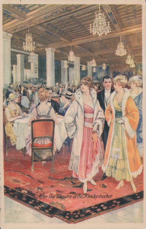 Na het theater in de Knickerbocker door English School
