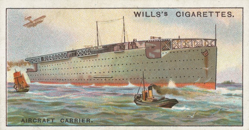 Vliegdekschip door English School