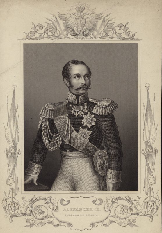 Alexander II van Rusland door English School