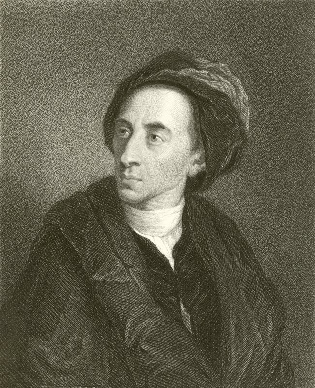 Alexander Pope door English School
