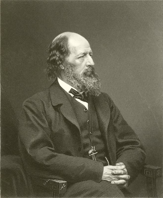Alfred Tennyson door English School