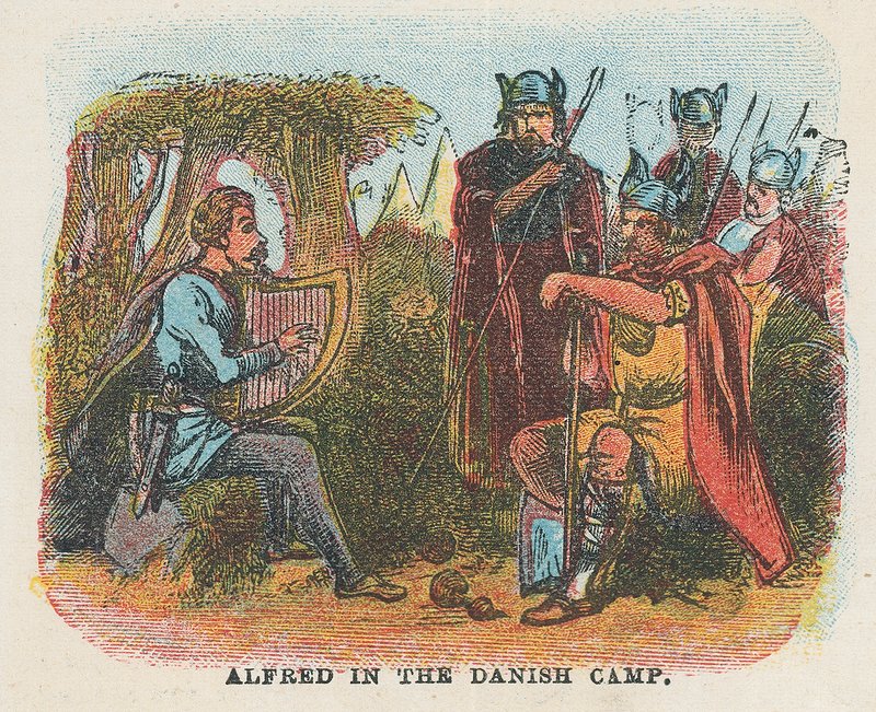 Alfred in het Deense kamp door English School