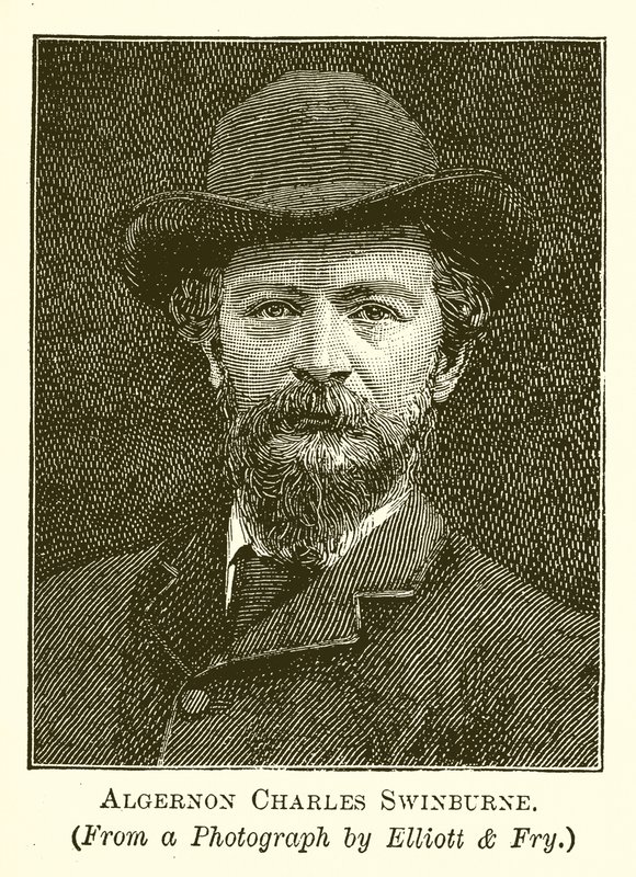 Algernon Charles Swinburne door English School