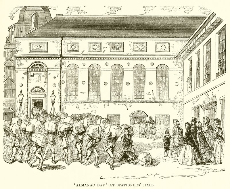 Almanakdag in Stationers Hall door English School
