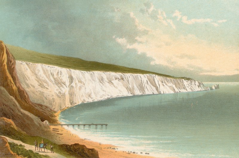 Alum Bay--Isle of Wight door English School