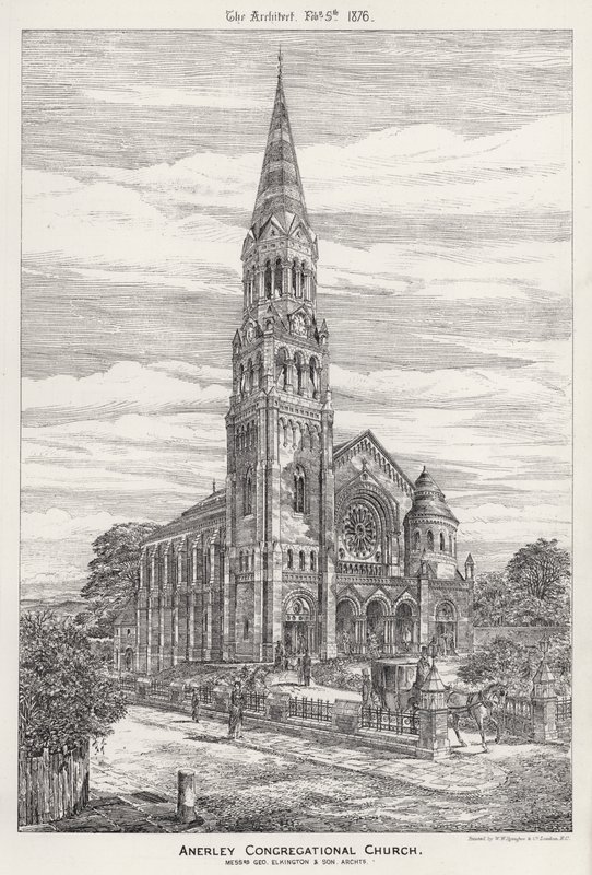 Anerley Congregational Kerk door English School