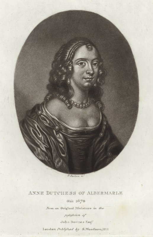 Anne Hertogin van Albemarle door English School