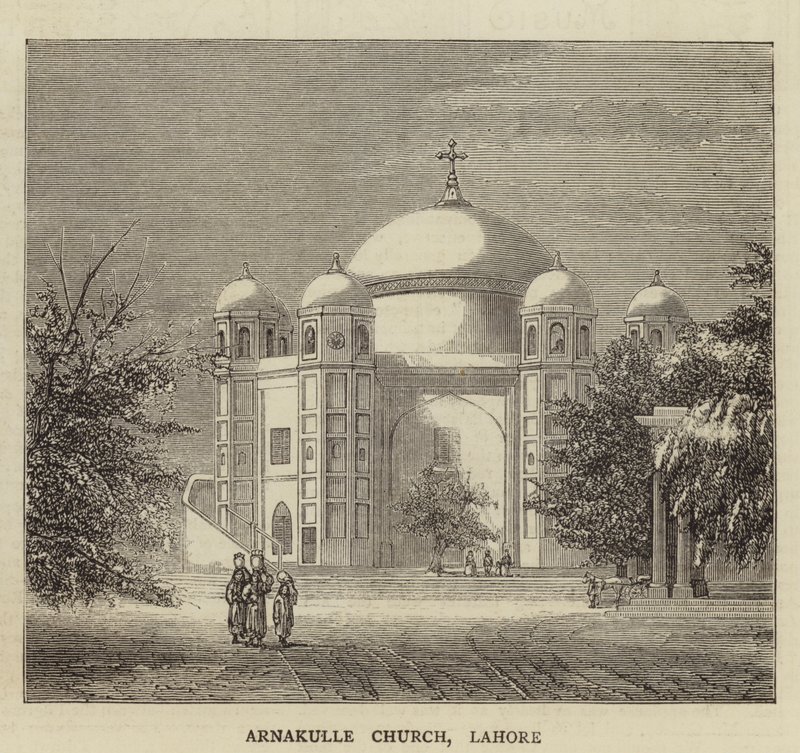 Arnakulle Kerk, Lahore door English School