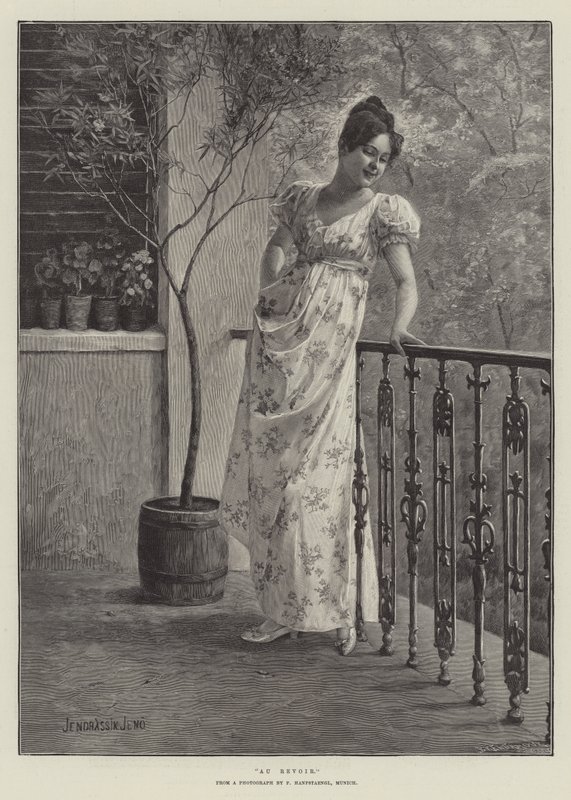 Au Revoir (gravure) door English School