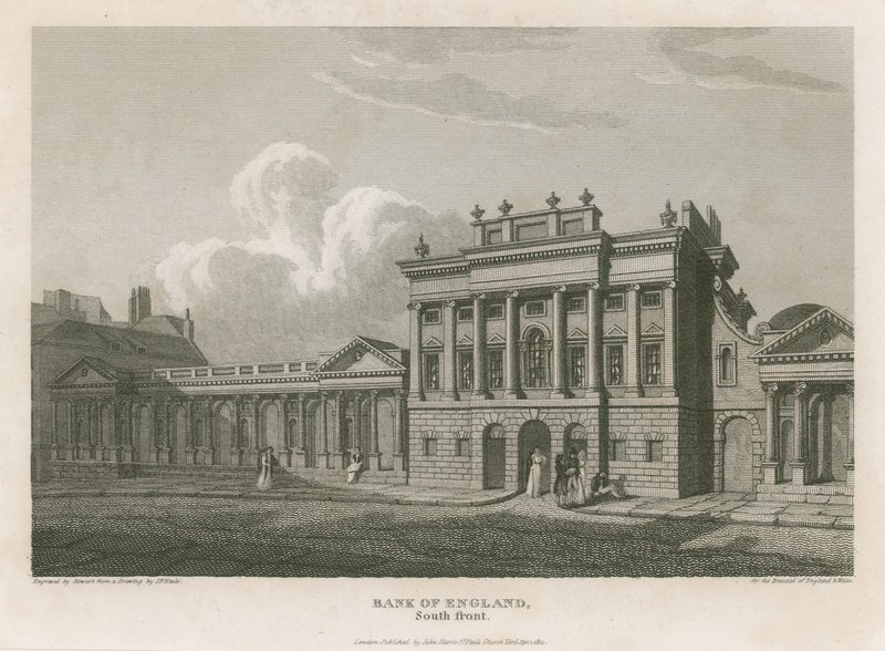 Bank of England, Westelijke Vleugel toegevoegd door English School