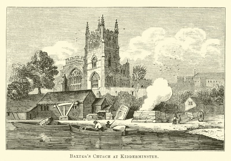Baxters Kerk in Kidderminster door English School