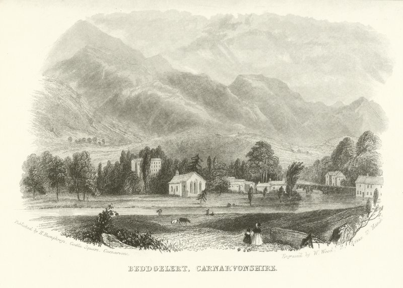 Beddgelert, Carnarvonshire, Wales door English School