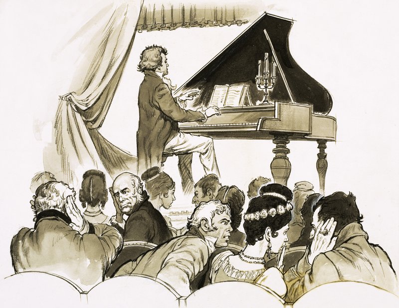 Beethoven -- de componist die niet kon horen door English School