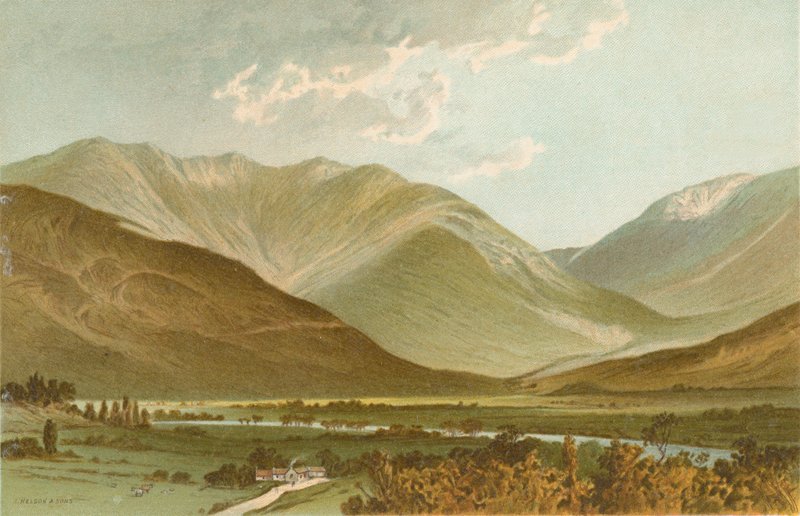 Ben Cruachan vanuit Dalmally door English School