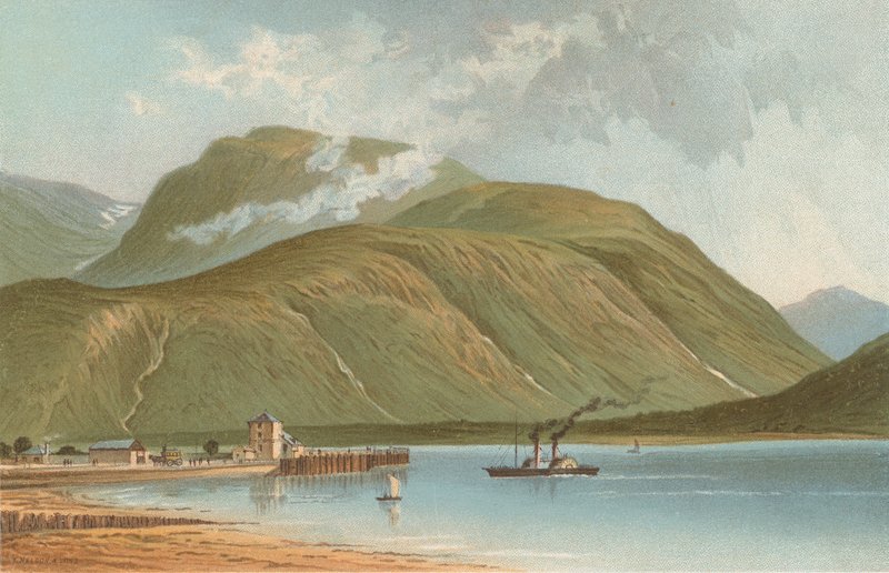 Ben Nevis, vanaf Corpach door English School