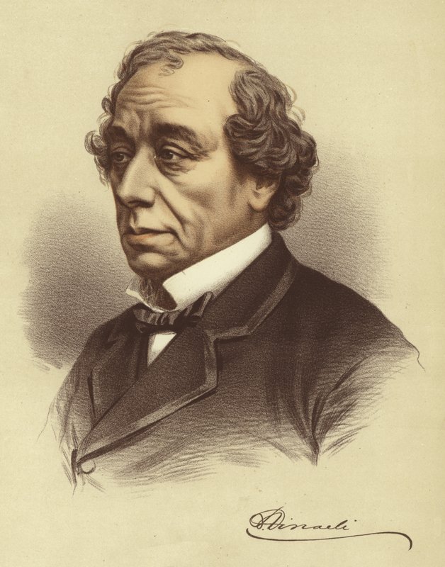 Benjamin Disraeli door English School