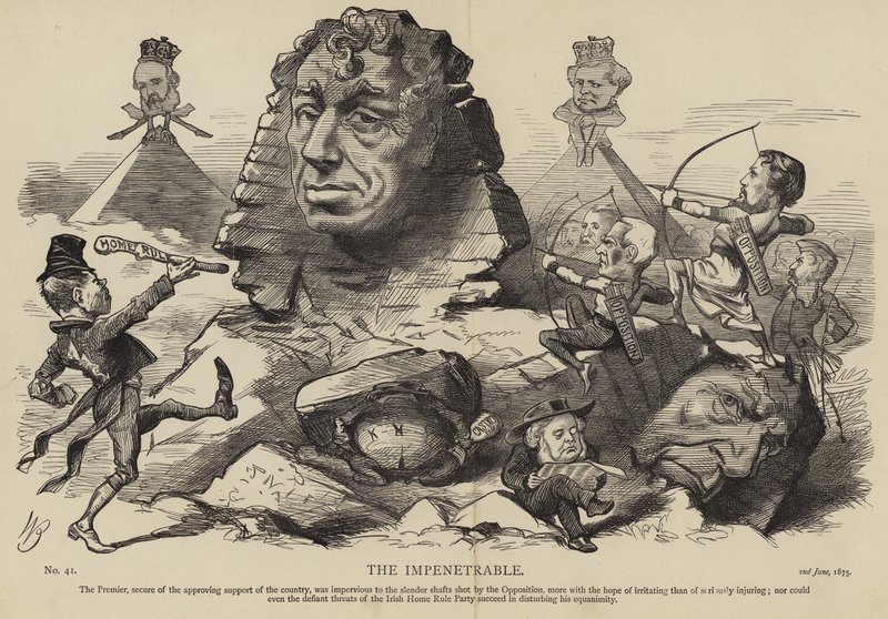 Benjamin Disraeli als de Ondoordringbare door English School