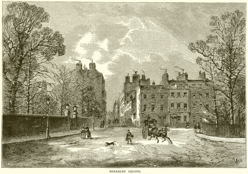 Berkeley Square door English School