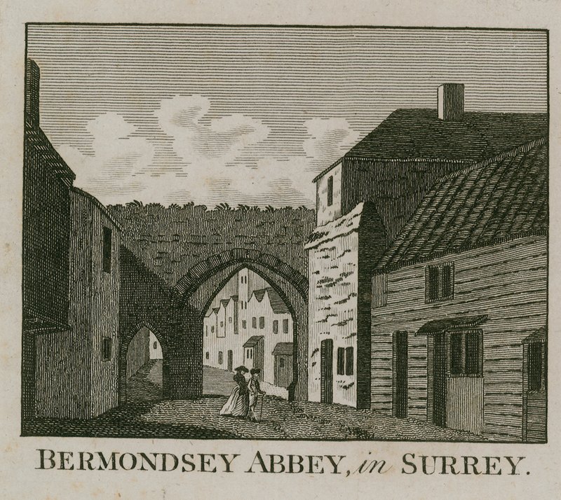 Bermondsey Abdij in Surrey door English School