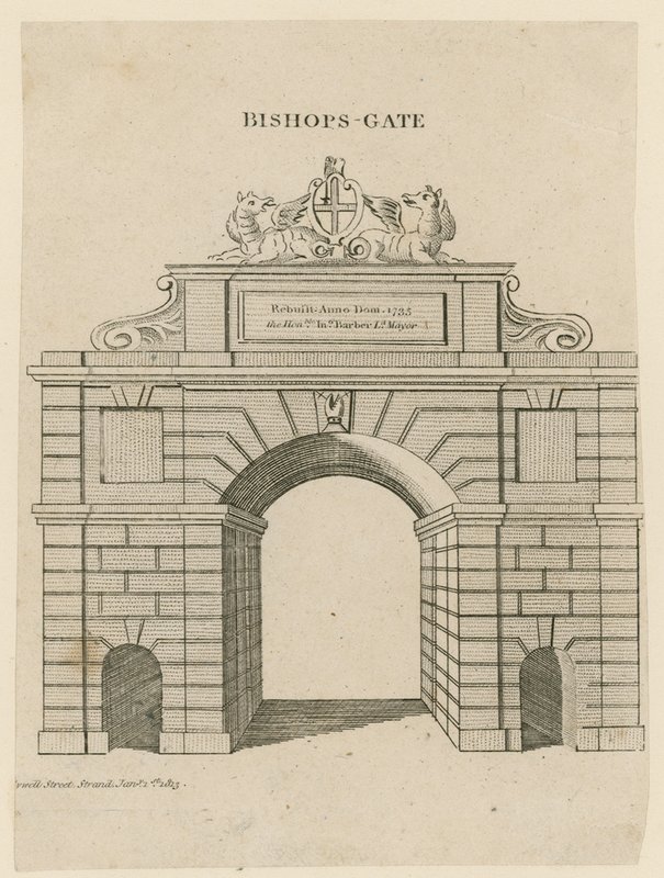 Bishopsgate door English School