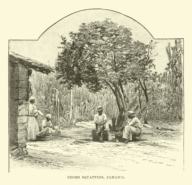Zwarte krakers, Jamaica door English School