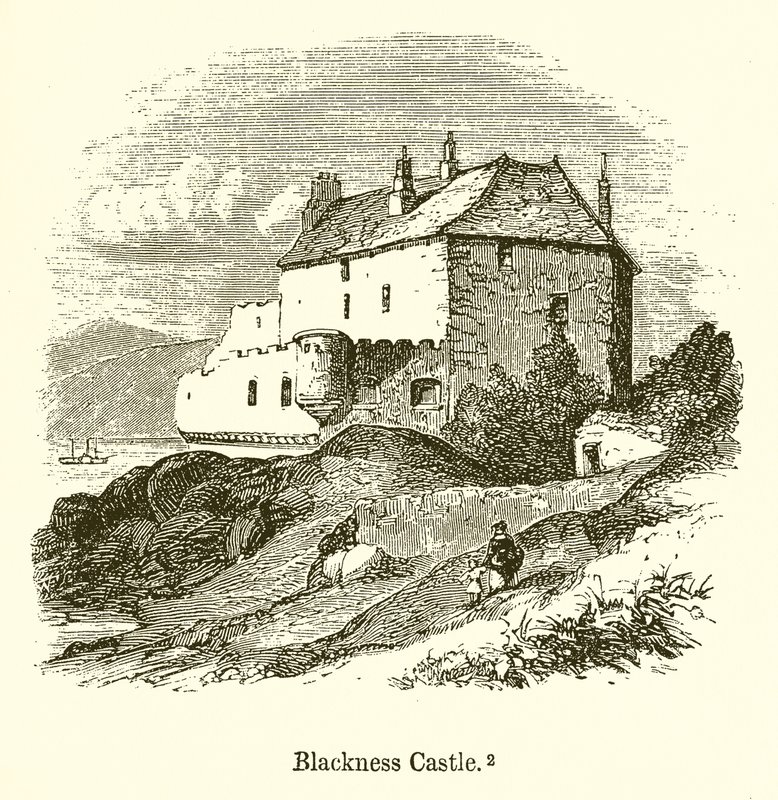 Blackness Castle door English School