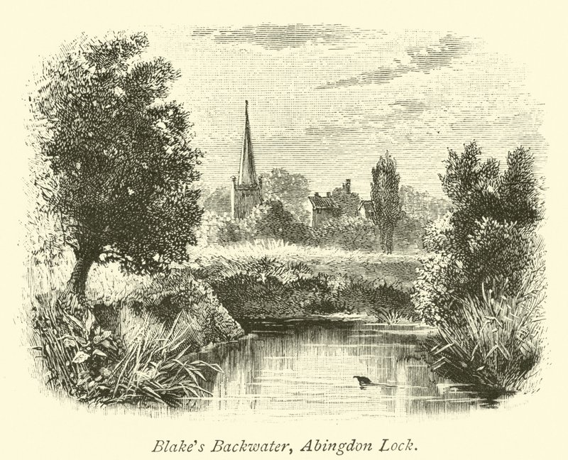 Blakes Achterwater, Abingdon Sluis door English School