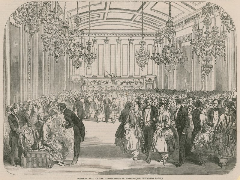 Bloomer Bal in de Hanover Square Rooms door English School