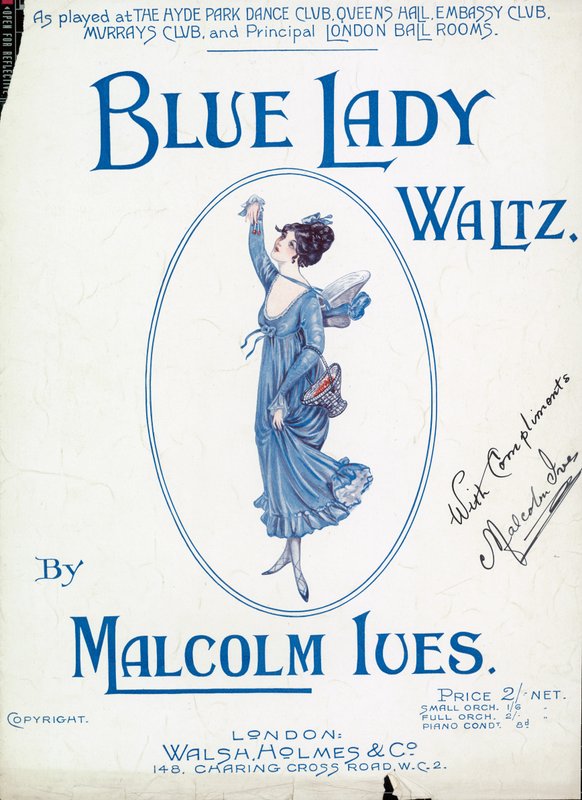 Blauwe dame-wals door English School