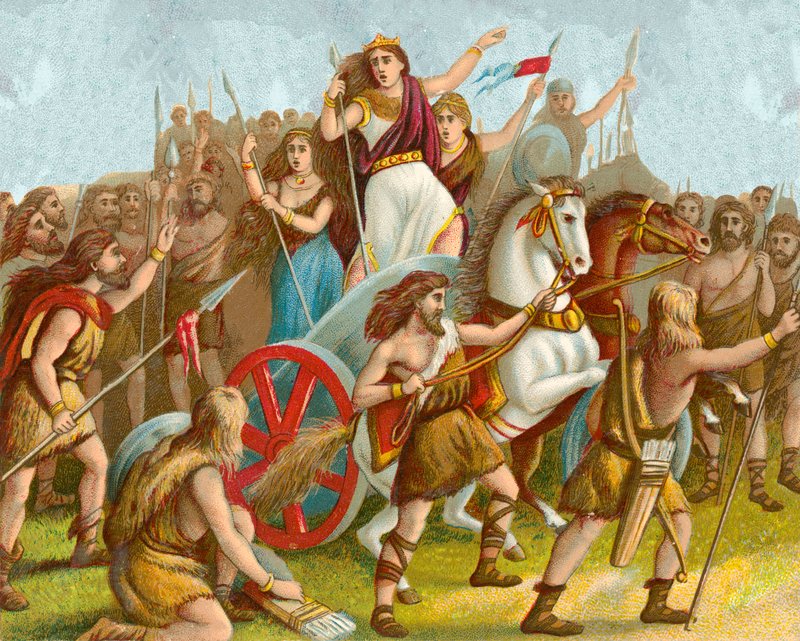 Boudicca door English School