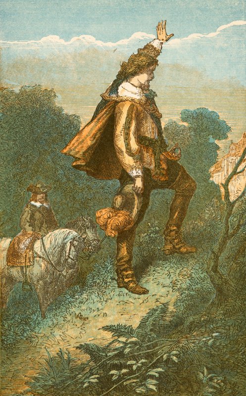 Bonnie Prince Charlie neemt afscheid van thuis door English School