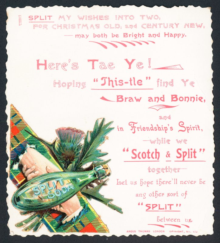 Fles Split Soda door English School