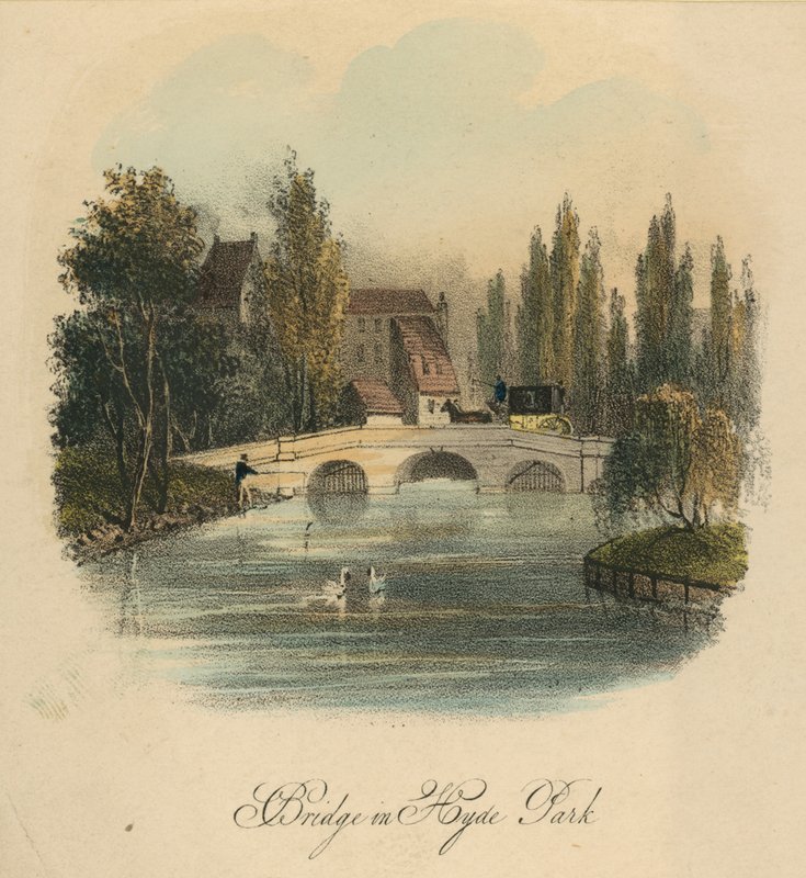 Brug in Hyde Park door English School