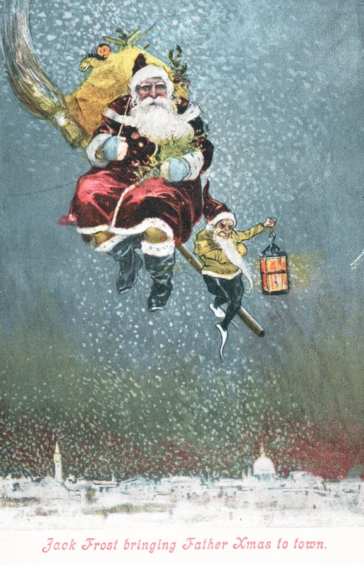 Britse kerstkaarten door English School